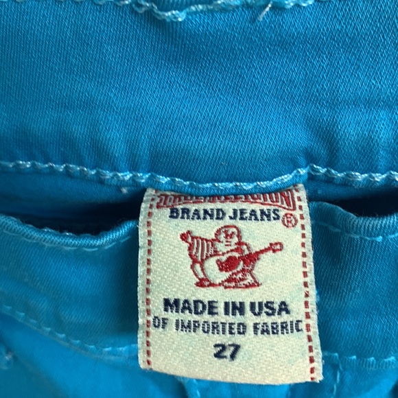 True Religion Jeans size 27 Made in USA - Picture 3 of 7